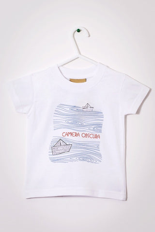 'Paper Boats' Baby t-shirt